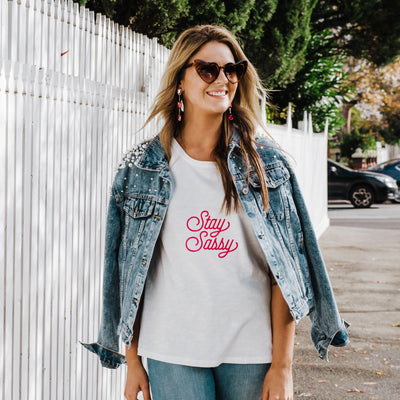 Women's T-Shirt - Stay Sassy - Branche Store