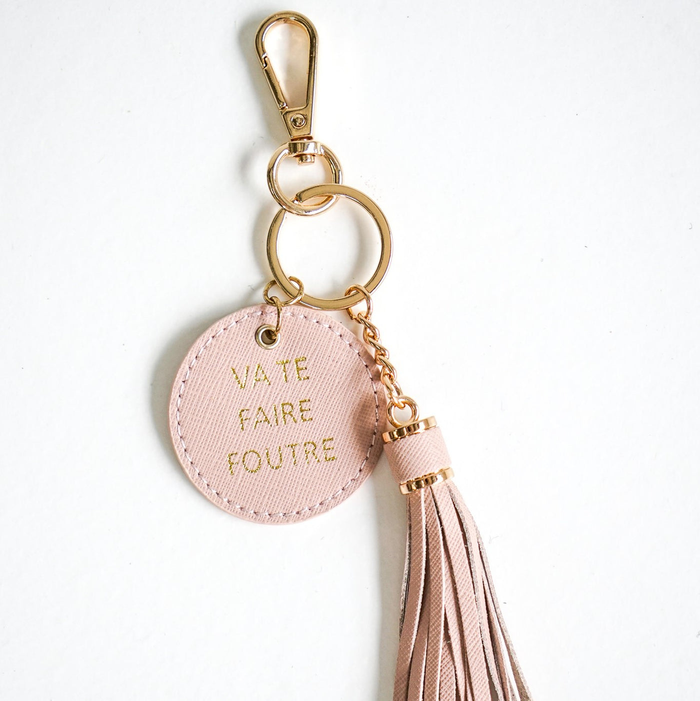 Go F yourself Blush keyring - Branche Store
