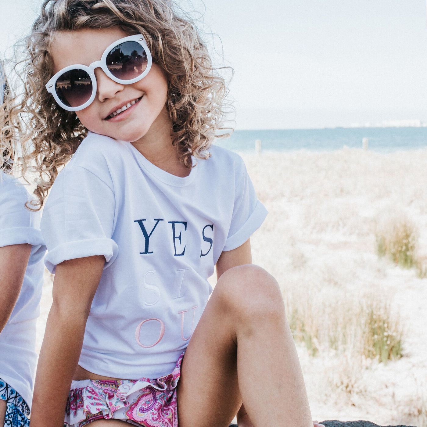 Girls T-Shirt - Yes Si Oui - Branche Store